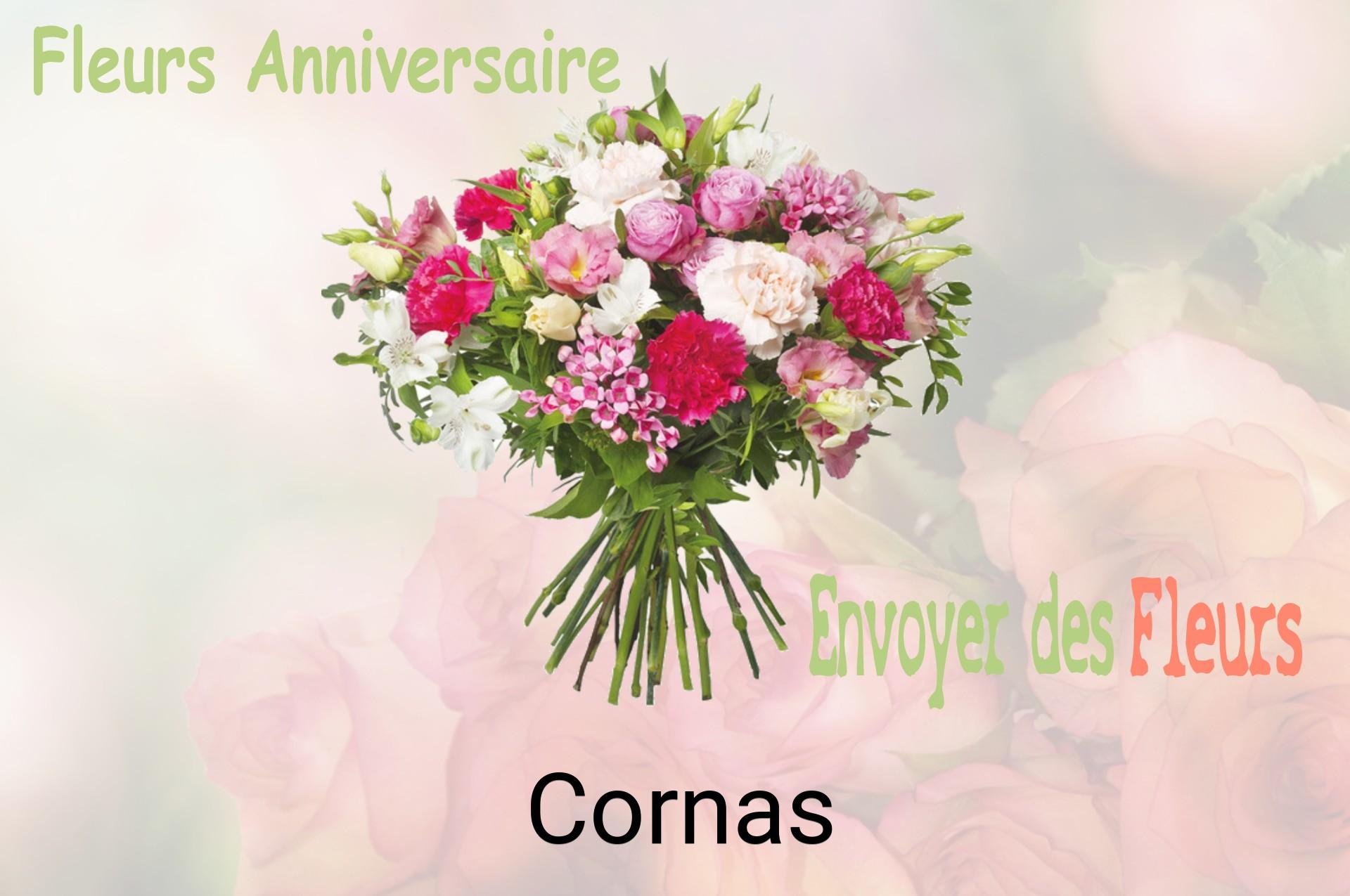 Bouquet de fleurs d’anniversaire livré à Cornas